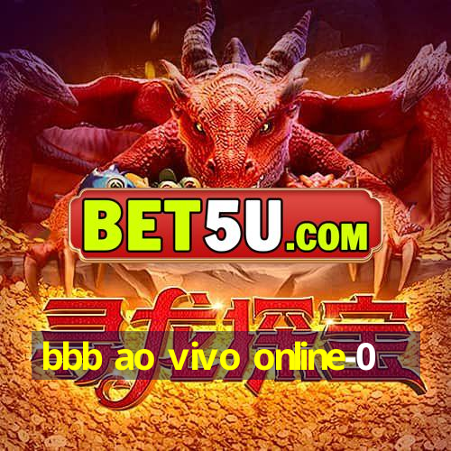 bbb ao vivo online